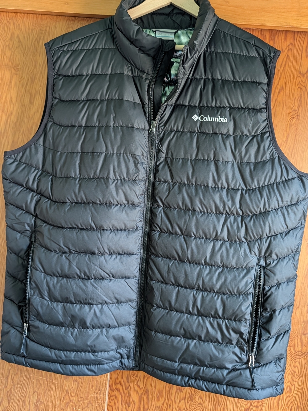 Columbia Omni Heat Black Puffer Vest